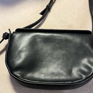 Black Banana Republic leather cross body